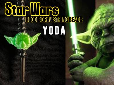 YODA hoodie drawstring beads - starwars