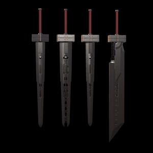 Cloud Fusion Swords Final Fantasy Advent Children