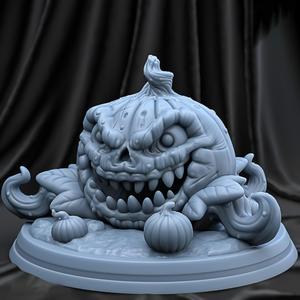 PUMPKIN MONSTER HALLOWEEN