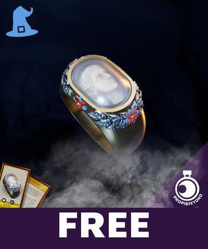 FREE Real-size Prop - Haunted Ghost Ring