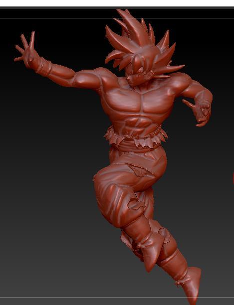 GOKU ULTRA INSTINCT COMPLETE POSE