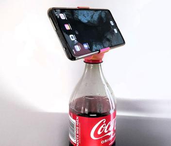Soda Bottle - Phone Stand - Hammock Camping Backpacking