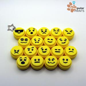EMOTIONAL CLICKERS, SIMPLE PACK - FIDGET KEYCHAIN [PRIVATE USE ONLY]