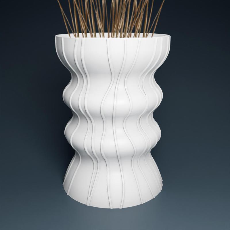 Vase STL 3D Printer file: instant download