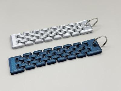 Sleek Articulated Flexi Keychain V2