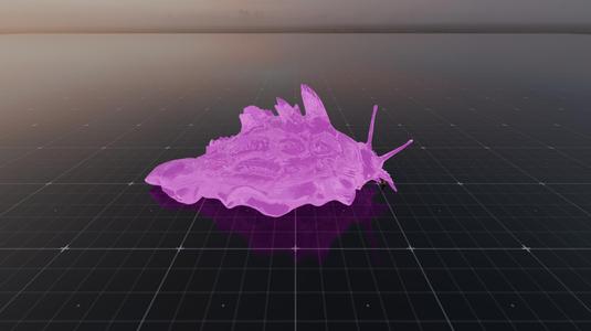 Satisfactory Power Slug (Very high poly & Manifold)