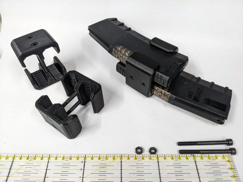 AR15 H3T double/dual Magazine Coupler/Connector .223