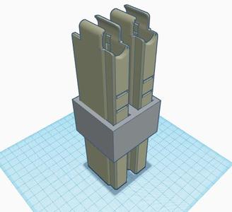 Dual Talon Mag Clip