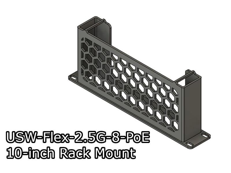 USW-Flex-2.5G-8-PoE 10-inch Rack Mount