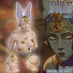 Lest Jewelry Accessories Cosplay Set Arcane League of Legends