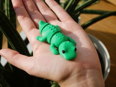 Tiny Cute Flexi Crocodile - Wiggle Croc