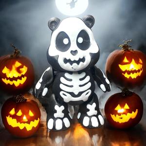 Skeleton Bear, Care Bear, Flexi, Flexible, Articulating 