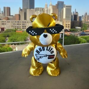 The "HUG LIFE" Bear, that Cares, Articulate, Print in Place, Cartoons, Classic, toys, flexi, flexibl