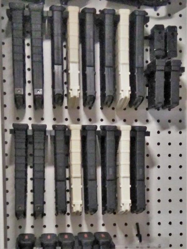 Pegboard Magazine Holders (magHolder) v2