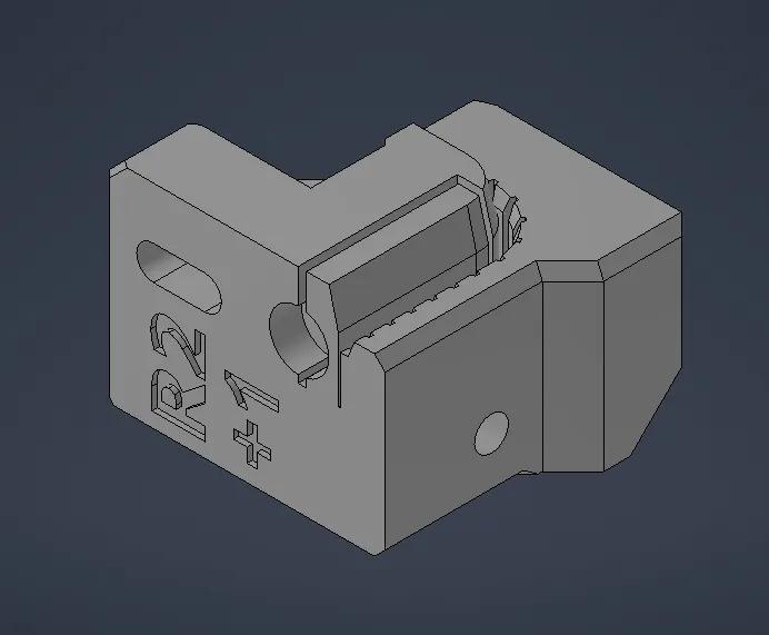 y-belt-holder-tensioner-R2 for Prusa MK4/MK4S reinforced   