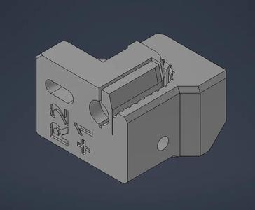 y-belt-holder-tensioner-R2 for Prusa MK4/MK4S reinforced   
