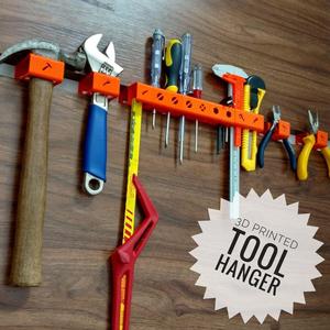 3D printed tool hanger