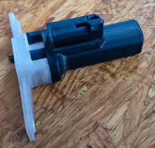 UBBI Filament hub 4x with mechanical sensor holder and printable holes   