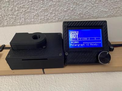 Creality Electronics Enclosure -- Mainboard, LCD, Fan all in one and mountable   