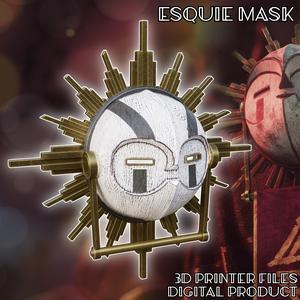 Esquie Cosplay Wall Mounted Mask Clair Obscur: Expedition 33