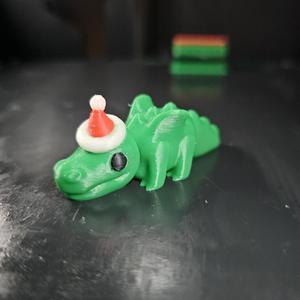 MiniMonster#1 with Santa Hat