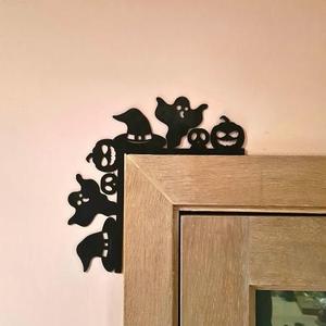 Halloween door decoration