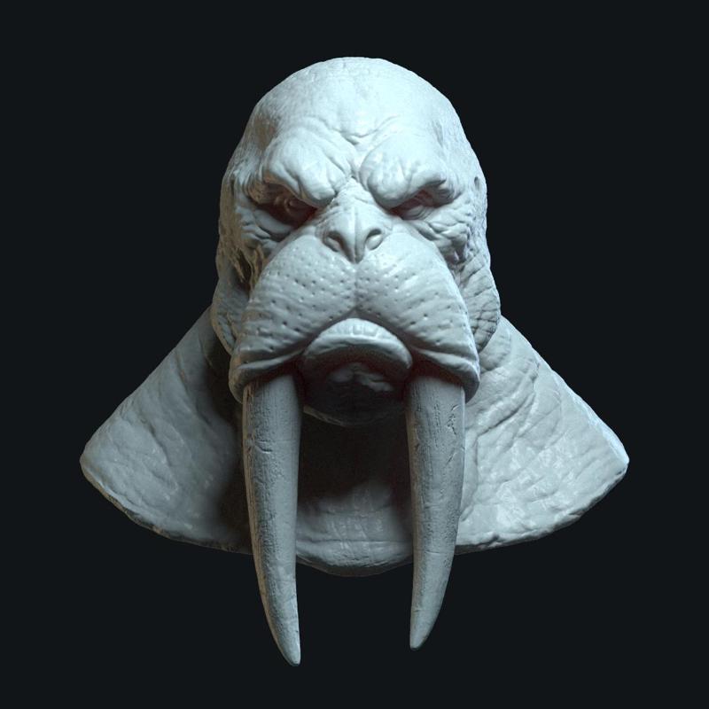 Morzeus v1 (actiong figure head)