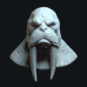 Morzeus v1 (actiong figure head)
