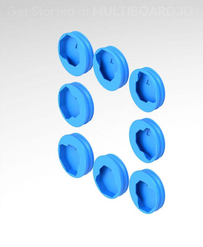 Half Multipoint Hole - Large Thread