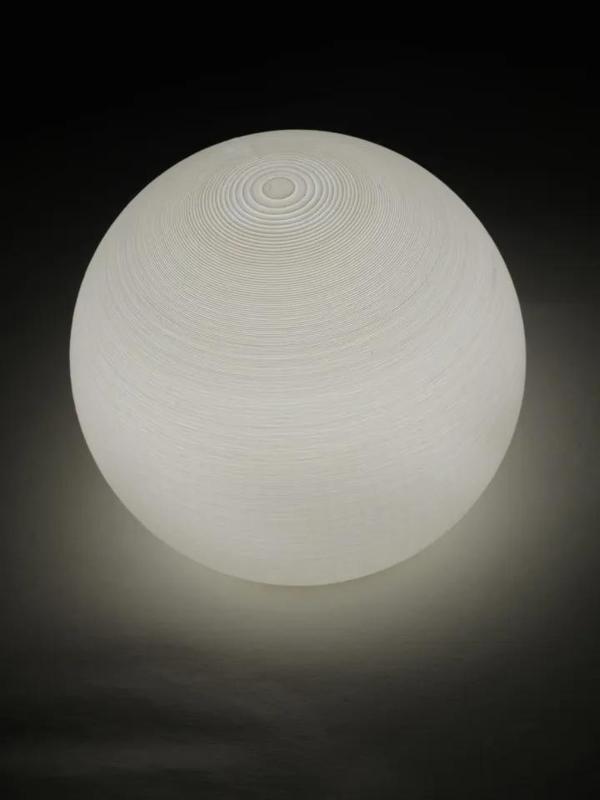 Snowball light diffuser for small LED candles (38mm - 1''1/2)   