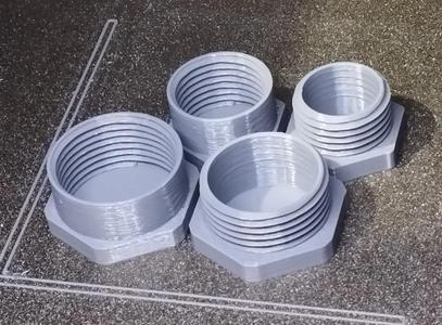 Plugs with ID & OD Threads BSP G(1/4", 3/8", 1/2", 3/4", 1", 11/4", 13/8", 11/2", 2")   