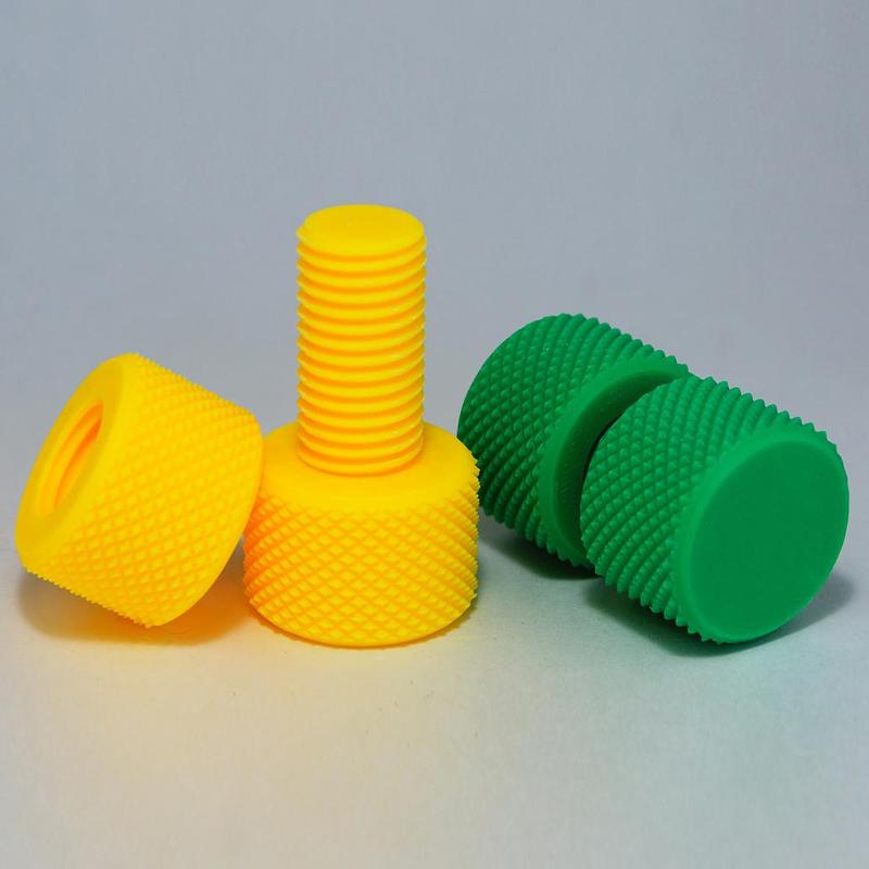 Knurling bolt and nut