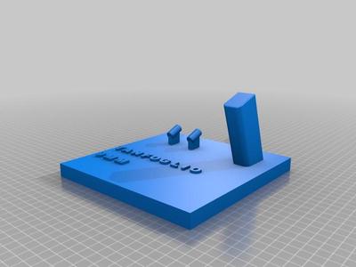 Tanfoglio 9mm Weapon and Magazine Stand