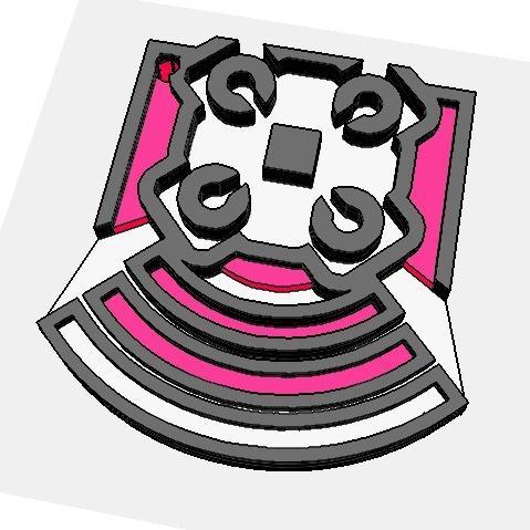 Echo - Keychain (Rainbow Six Siege)