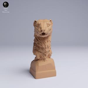 European Polecat Bust