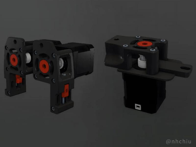 Voron Switchwire Double Shear Motor Mount   