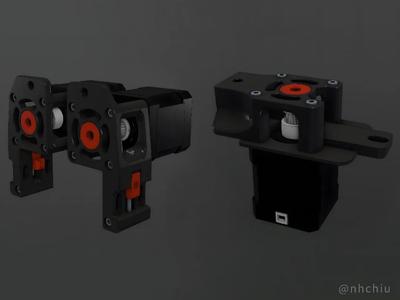 Voron Switchwire Double Shear Motor Mount   
