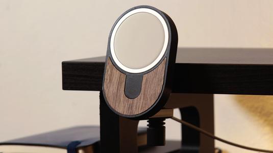 NODO - MagSafe Holder Clamp for Desk Shelf  - Multiple shelf thicknesses and viewing angles!