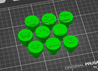 Fully Customizable Stamp Generator for Text & Art   