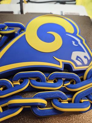 Los Angeles Rams Old Logo Big Emblem