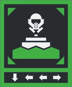 Helldivers 2 Stratagem Plaque (Gas Mines)