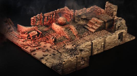 Death x Tiles - Complete Caves & Caverns Set (Supportless)