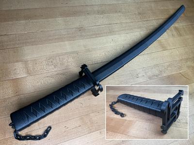 Print-in-Place Collapsing Zanpakuto