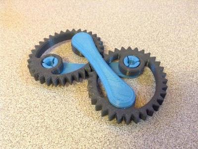 Elliptical Gear with no center pivot