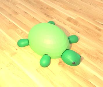 Simple movable turtle