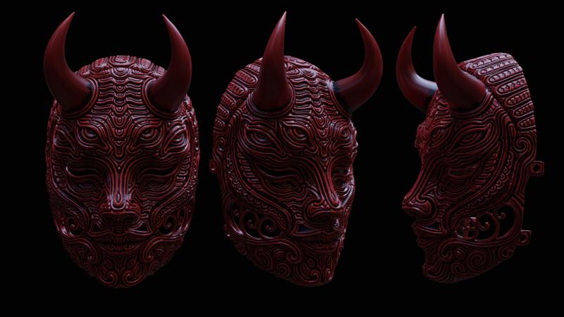 demon mask 
