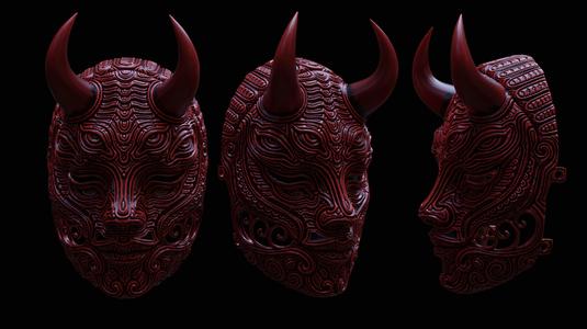 demon mask 