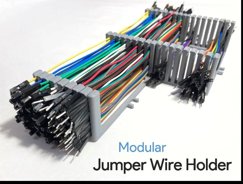 Modular Jumper Wire Organizers   