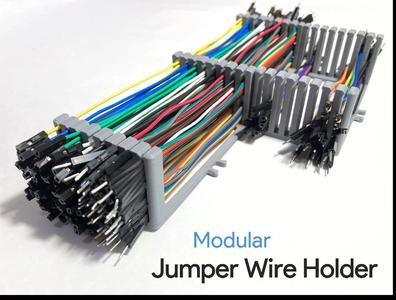 Modular Jumper Wire Organizers   