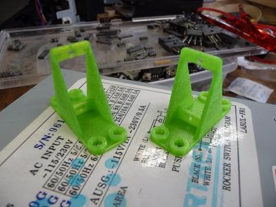 SG90 servo bracket, upright